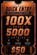 Quick Entry Pack -  5,000 Entries (Most Popular)