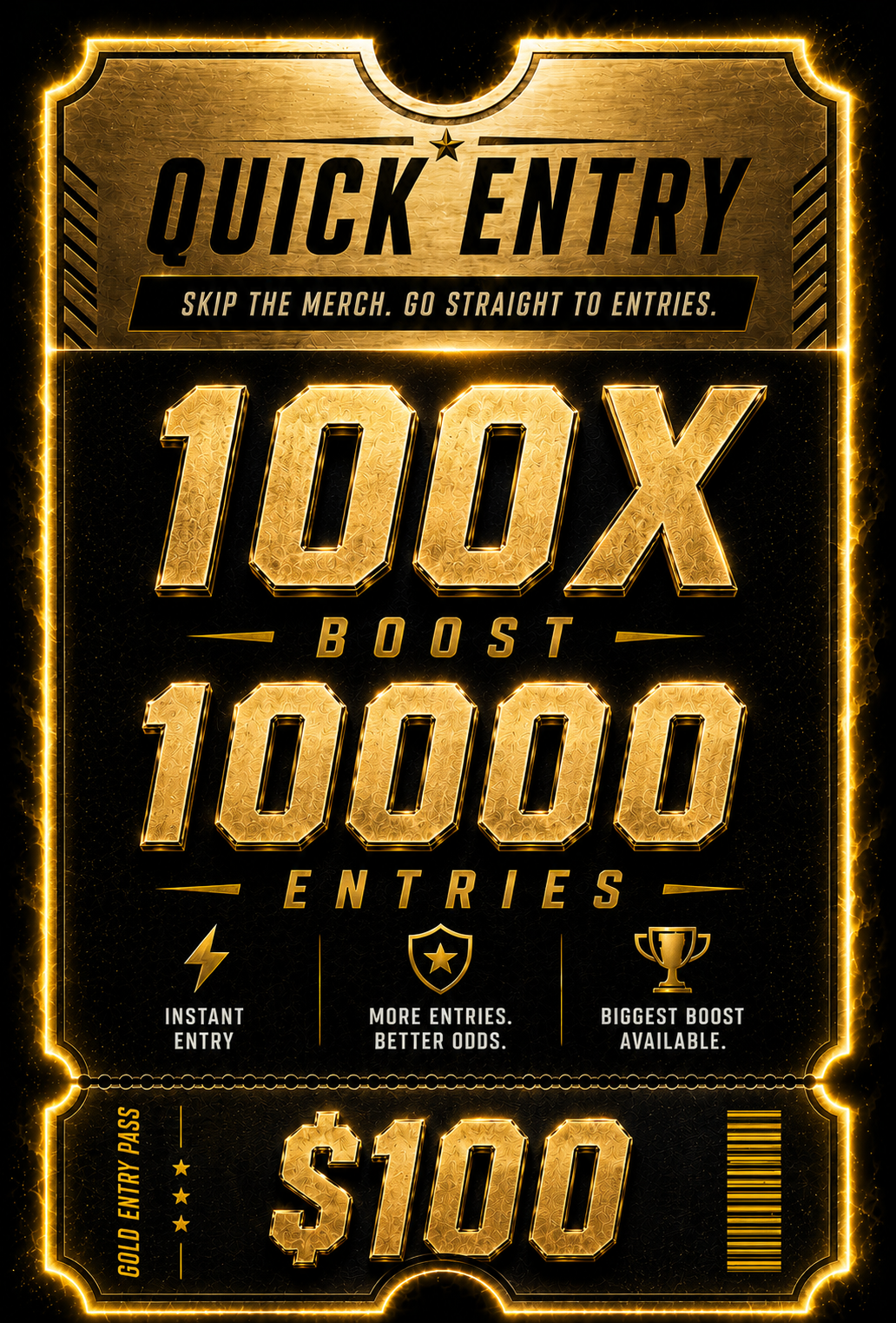 Quick entry pack - 10,000 Entries