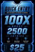 Quick Entry Pack - 2500 Entries