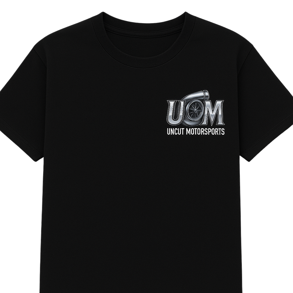 Uncut Motorsports Tee —KING OF BOOST (Back Print)